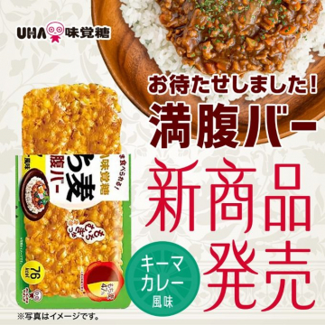 UHA味覚糖 満腹バー キーマカレー風味