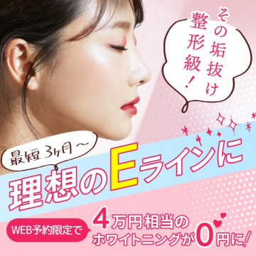 整形級の垢抜け！理想のEラインを目指す美容施術