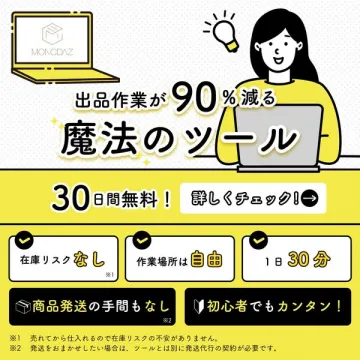 MONCODAZ 出品作業を大幅削減する魔法のツール