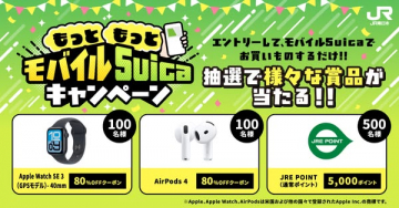 JR東日本モバイルSuica利用抽選キャンペーン