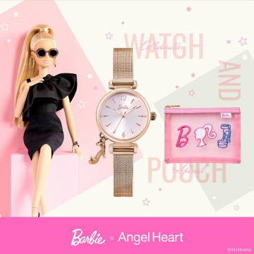 Barbie × Angel Heart コラボウォッチ＆ポーチセット