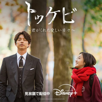 ディズニープラスで韓国ドラマ『トッケビ』配信中