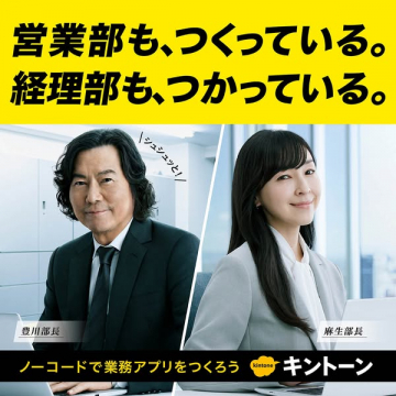 kintoneで部署を超えて活用できる業務アプリ作成サービス