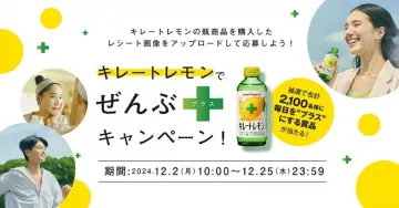 キレートレモンでぜんぶプラスキャンペーン