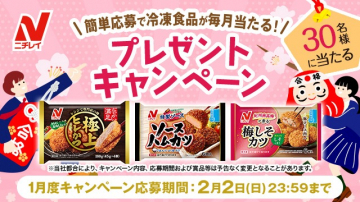 ニチレイ 冷凍食品プレゼントキャンペーン