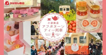 小湊鉄道のアフタヌーンティー列車体験