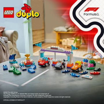 LEGO DUPLO × F1 レーシングセット