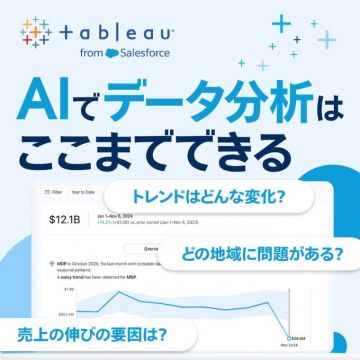 Tableau from Salesforce AIを活用したデータ分析ツール