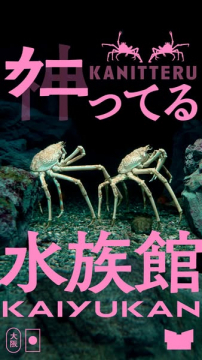 海遊館「KANITTERU」カニが主役のイベント