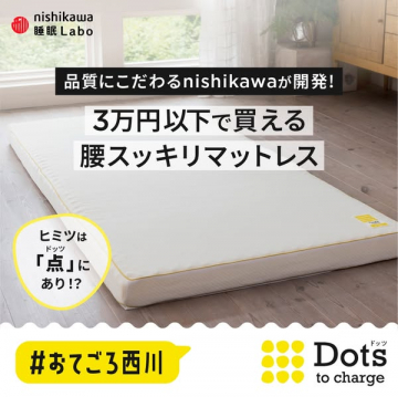 nishikawa開発3万円以下の腰スッキリマットレス販売