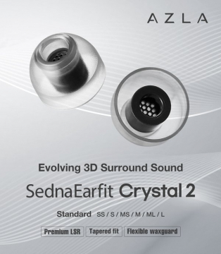 SednaEarfit Crystal 2