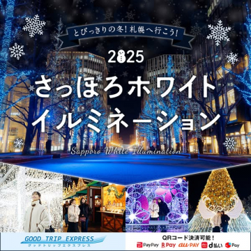 札幌の冬を彩る光の祭典「さっぽろホワイトイルミネーション」
