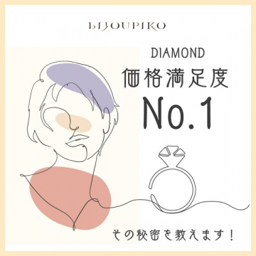BIJOUPIKO ダイヤモンド価格満足度No.1