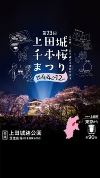 第23回 上田城千本桜まつり