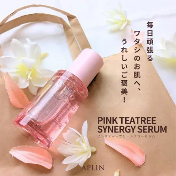 ピンクティーツリーシナジーセラム（毎日頑張る「ワタシのお肌」へのご褒美美容液）