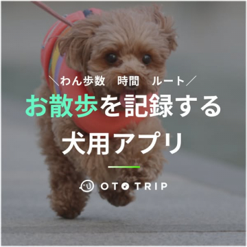 犬のお散歩記録・管理用スマートフォンアプリ