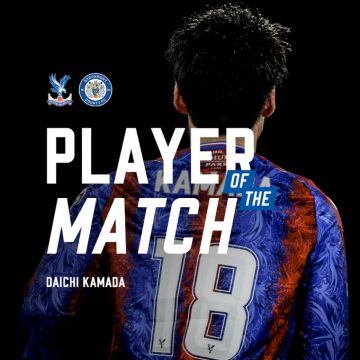 PLAYER OF THE MATCH - DAICHI KAMADA