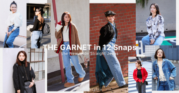 upper hights 「THE GARNET in 12 Snaps」 – 新作ワイドストレートジーンズ