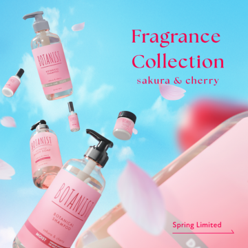 BOTANIST Fragrance Collection sakura & cherry