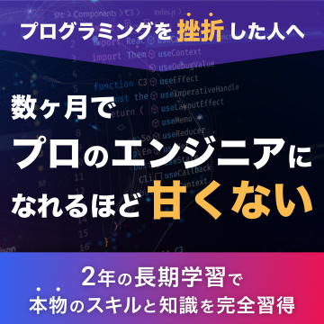 プログラミングでプロのエンジニアを目指す