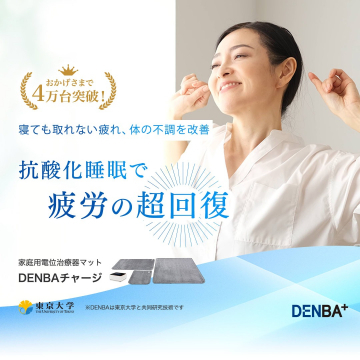 家庭用電位治療器マット「DENBAチャージ」