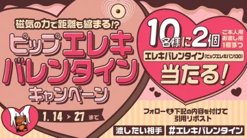 ビッグエレキバレンタインキャンペーン