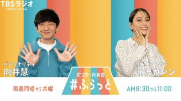 TBSラジオ「パンサー向井の #ふらっと」番組告知