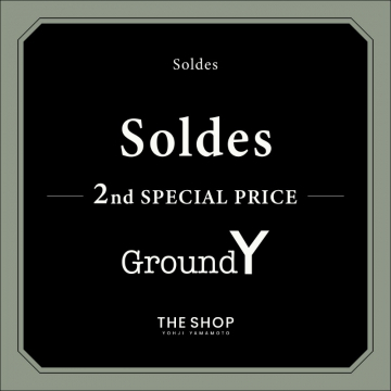 Ground Y 2nd SPECIAL PRICE セール