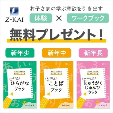 Z-KAI 体験×ワークブック無料プレゼント