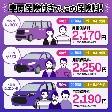 車両保険付き自動車保険プラン