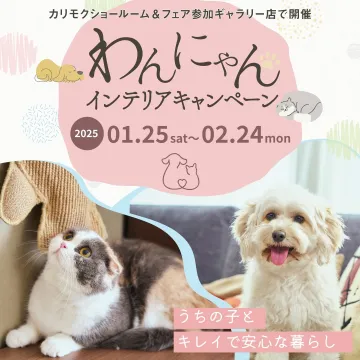 わんにゃんインテリアキャンペーン
