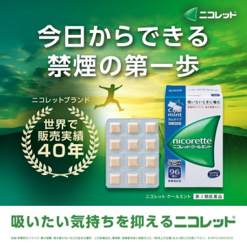 ニコレット クールミント 禁煙サポートガム