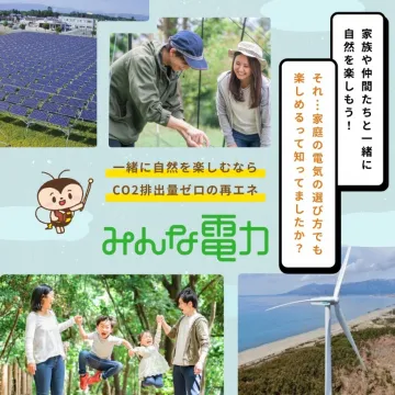 みんな電力の再生可能エネルギーサービス