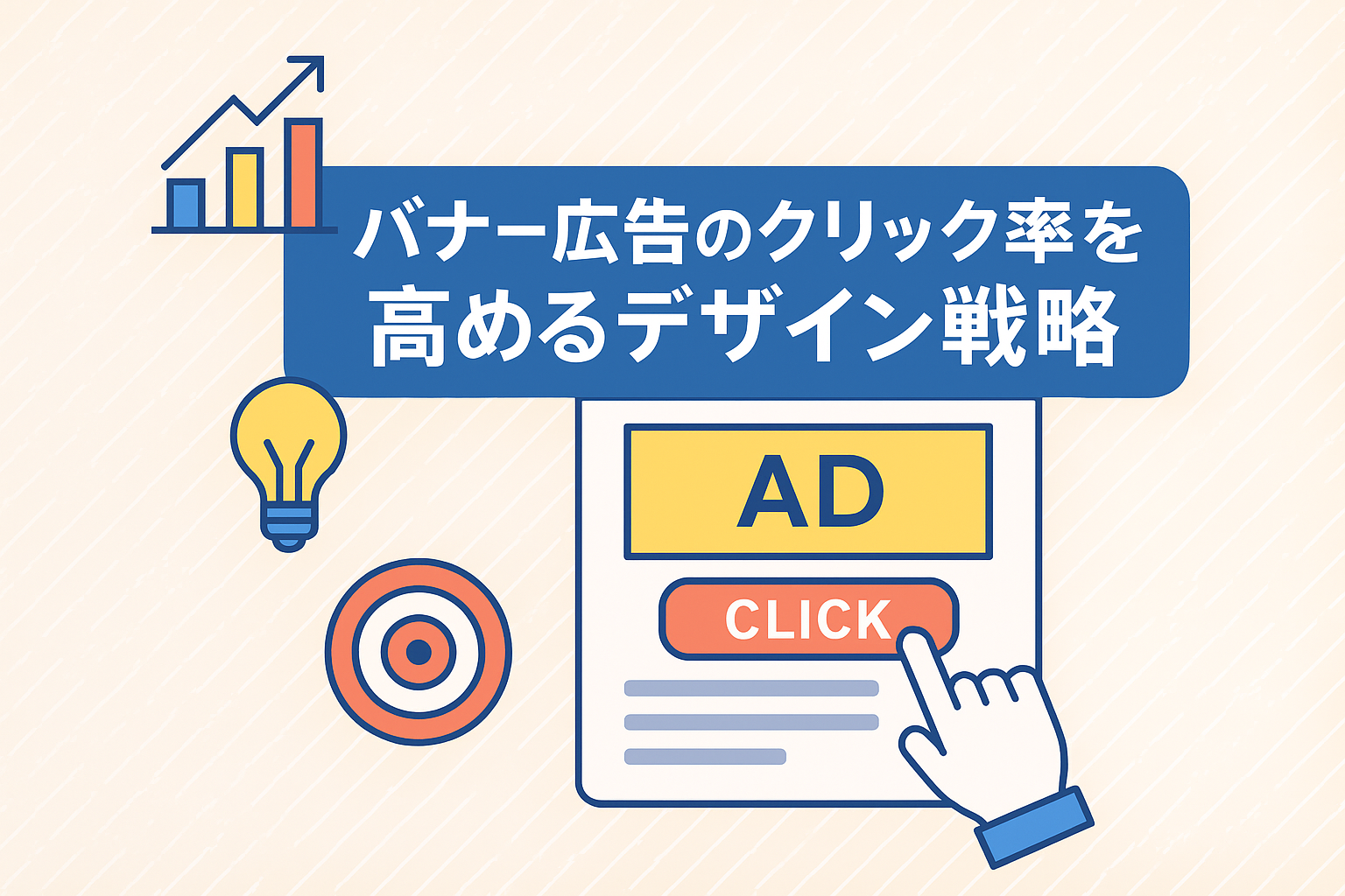 バナー広告のクリック率を高めるデザイン戦略