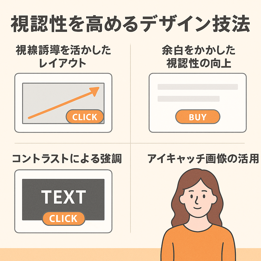 視認性を高めるデザイン技法