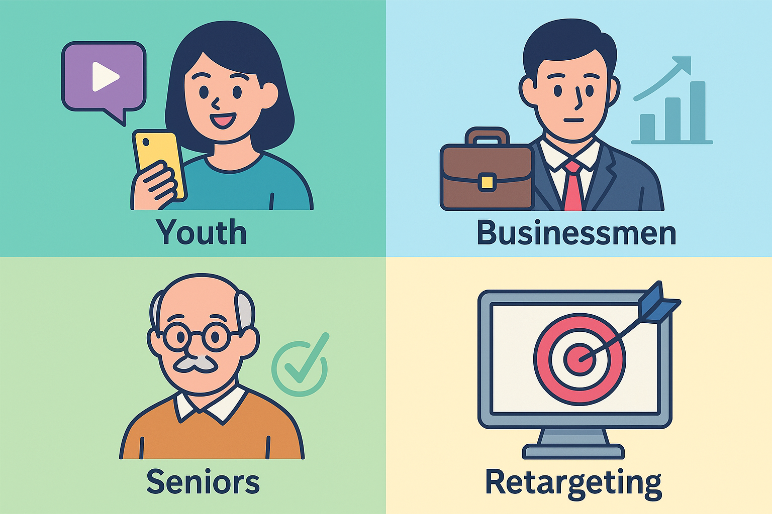 ターゲット別バナー最適化戦略