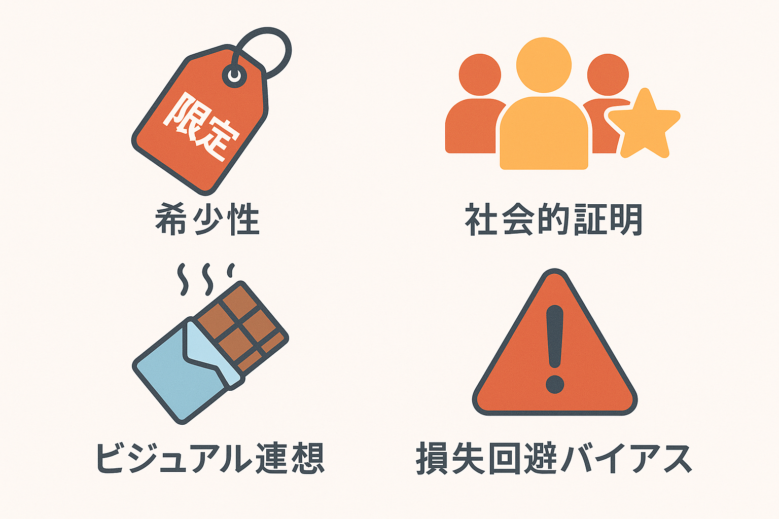 心理学を活用した訴求テクニック