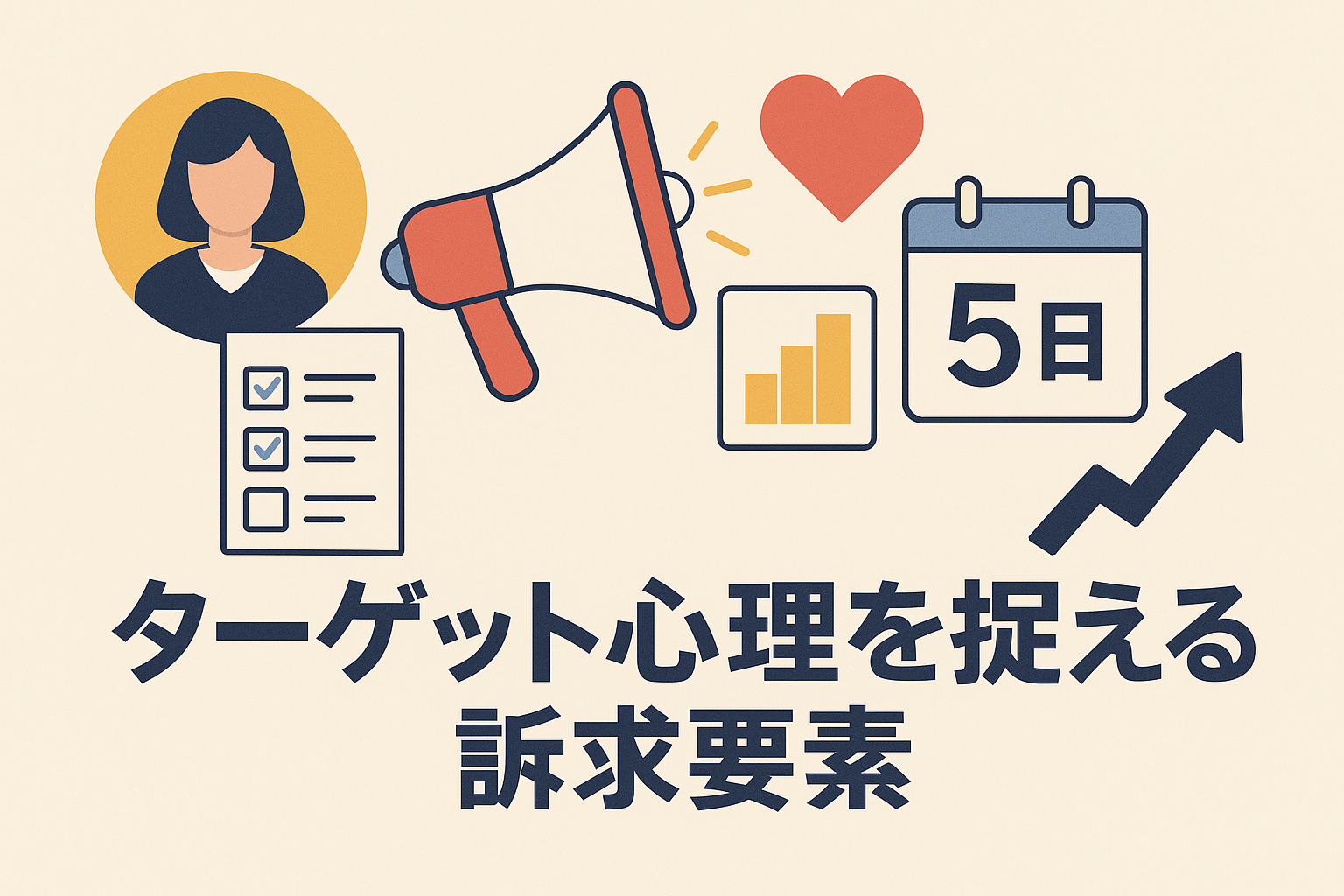 ターゲット心理を捉える訴求要素