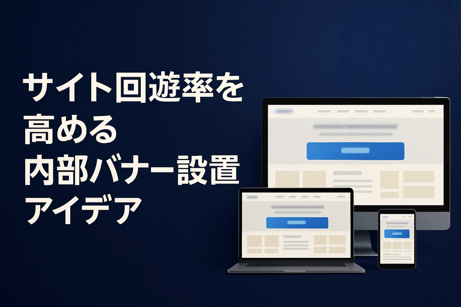 サイト回遊率を高める内部バナー設置アイデア