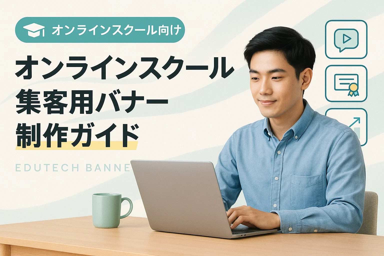 オンラインスクール集客用バナー制作ガイド