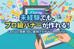 【初心者向け】Canvaで簡単にバナーを作る方法