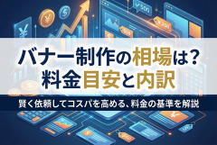 バナー制作の相場はどれくらい？料金目安と内訳を紹介