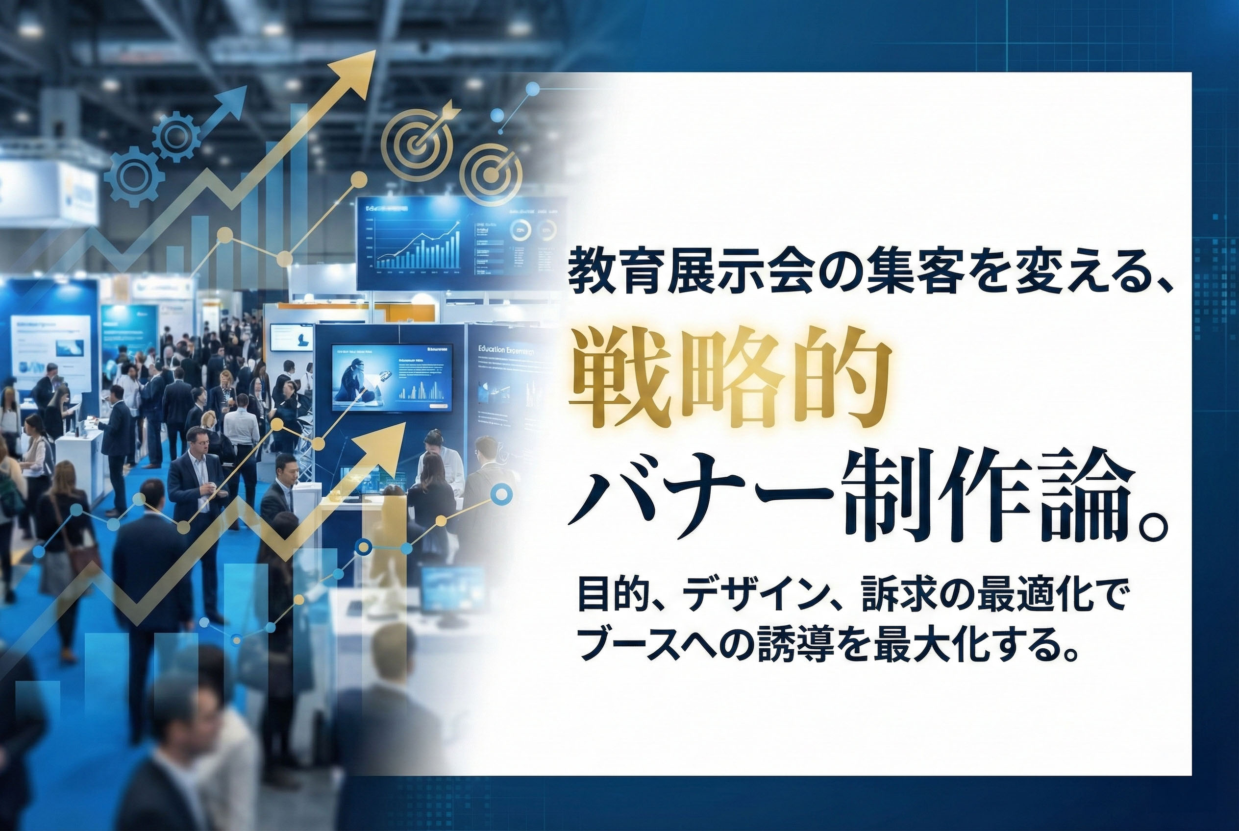 教育展示会の集客を高めるバナー制作