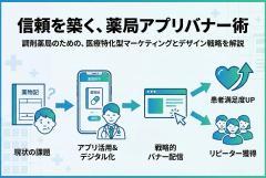 調剤薬局のお薬手帳アプリ利用促進バナー