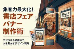 書店のフェア告知に使えるバナー制作