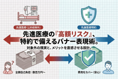 医療保険の先進医療特約を解説するバナー