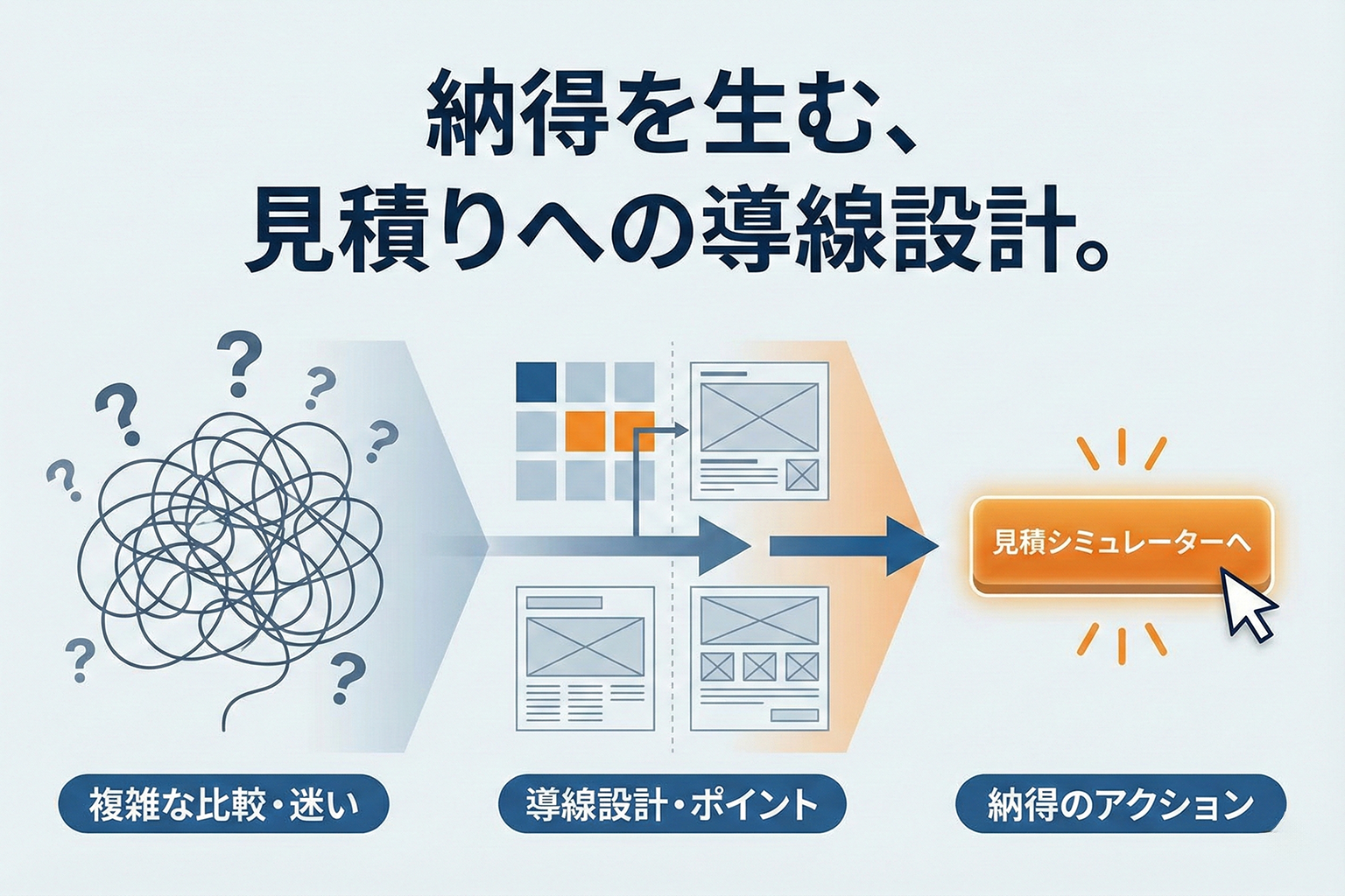 見積シミュレーターへの導線強化バナー