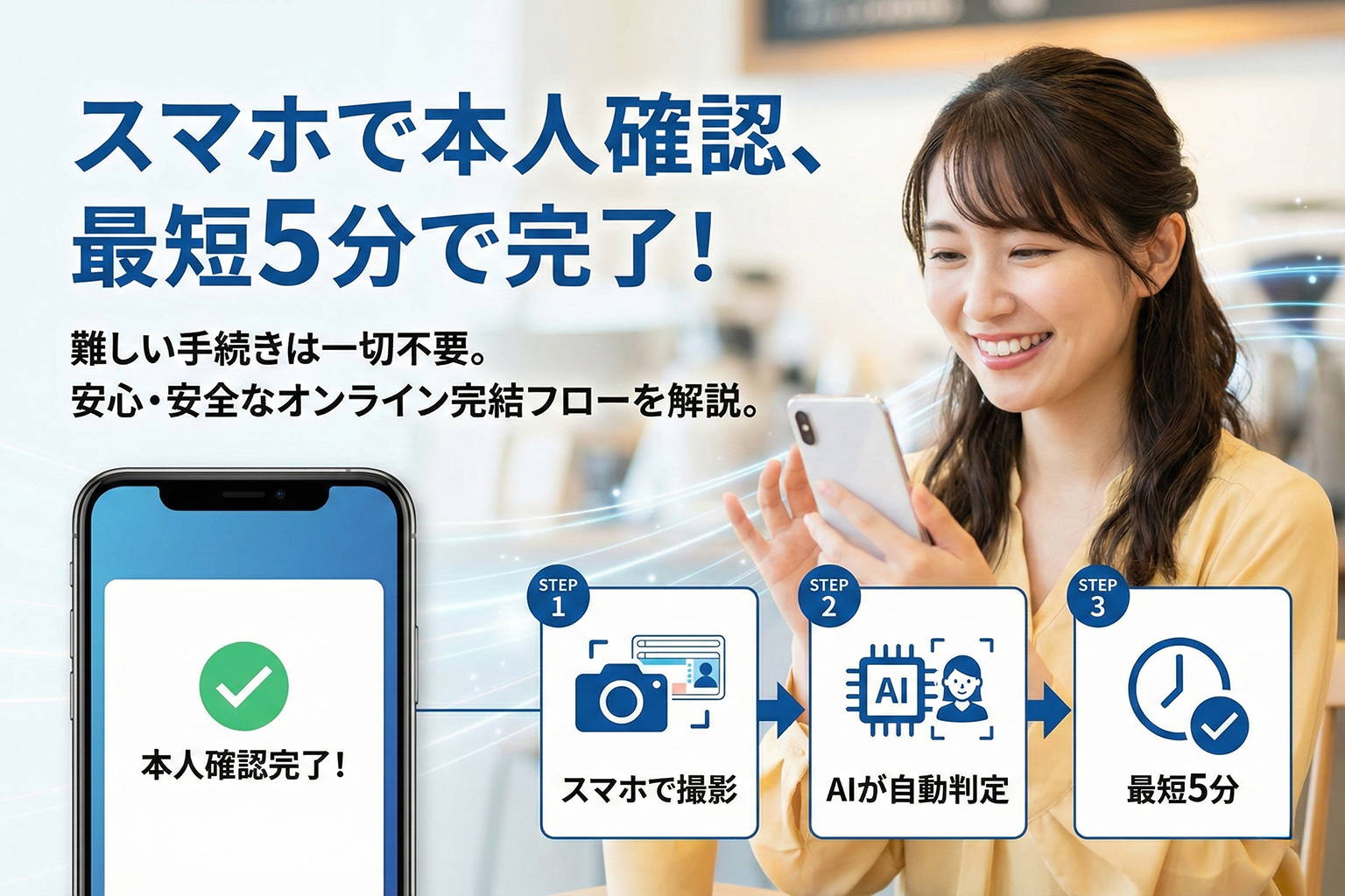 証券口座開設の本人確認をスムーズにするバナー設計