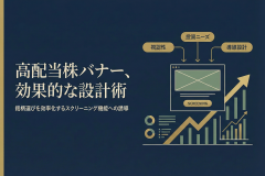 高配当株スクリーニング機能への誘導バナー