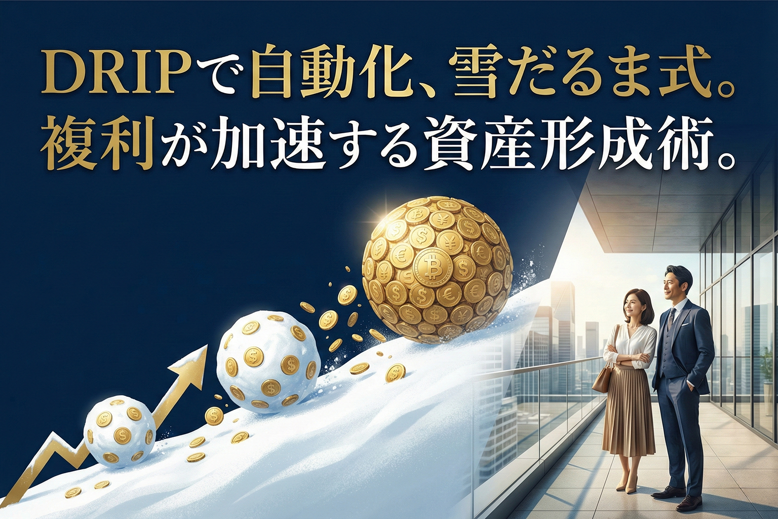 配当金再投資（DRIP）の案内バナー